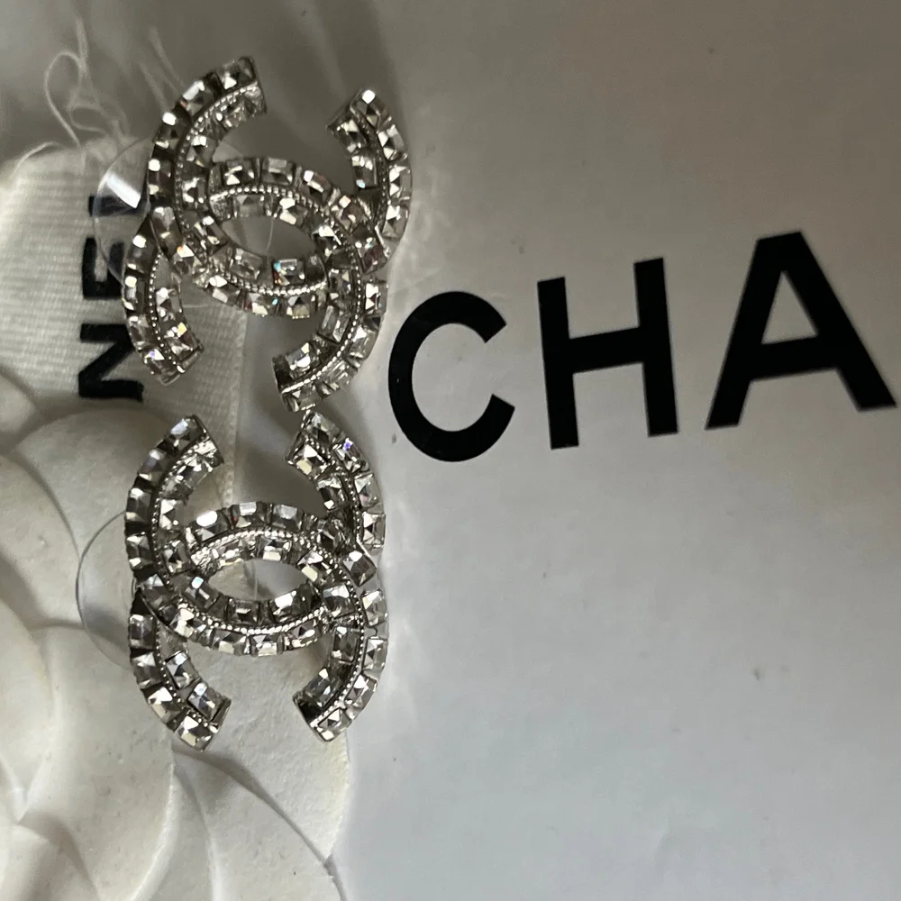 Chanel Silver Earrings - Picture 6 of 6